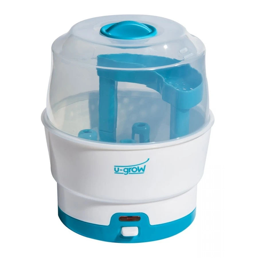 U-Grow Sterilizator 6 biberoane, 8 minute, auto power off, protectie dubla