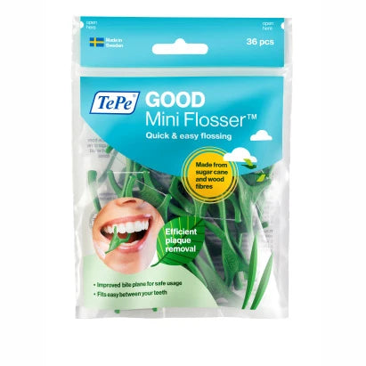 Tepe Mini Flosa cu mâner, 36buc.