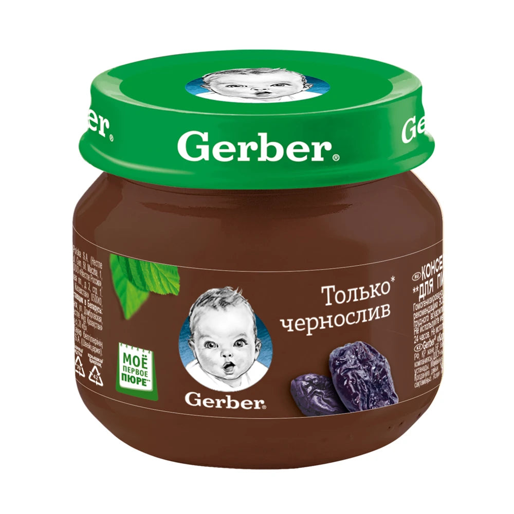Gerber Пюре из чернослива 80g