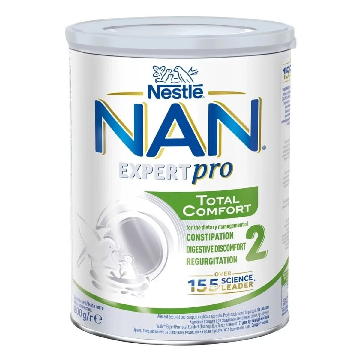 Nestle Nan Total Confort 2 800g (6-12luni)
