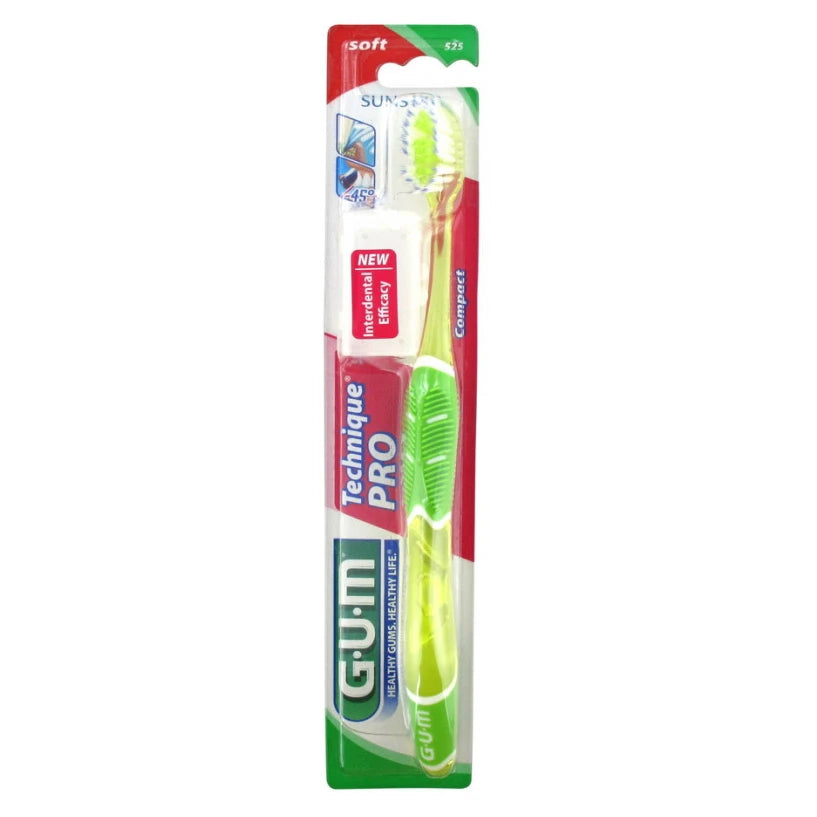 GUM щетка для зубов TechniquePro Compact