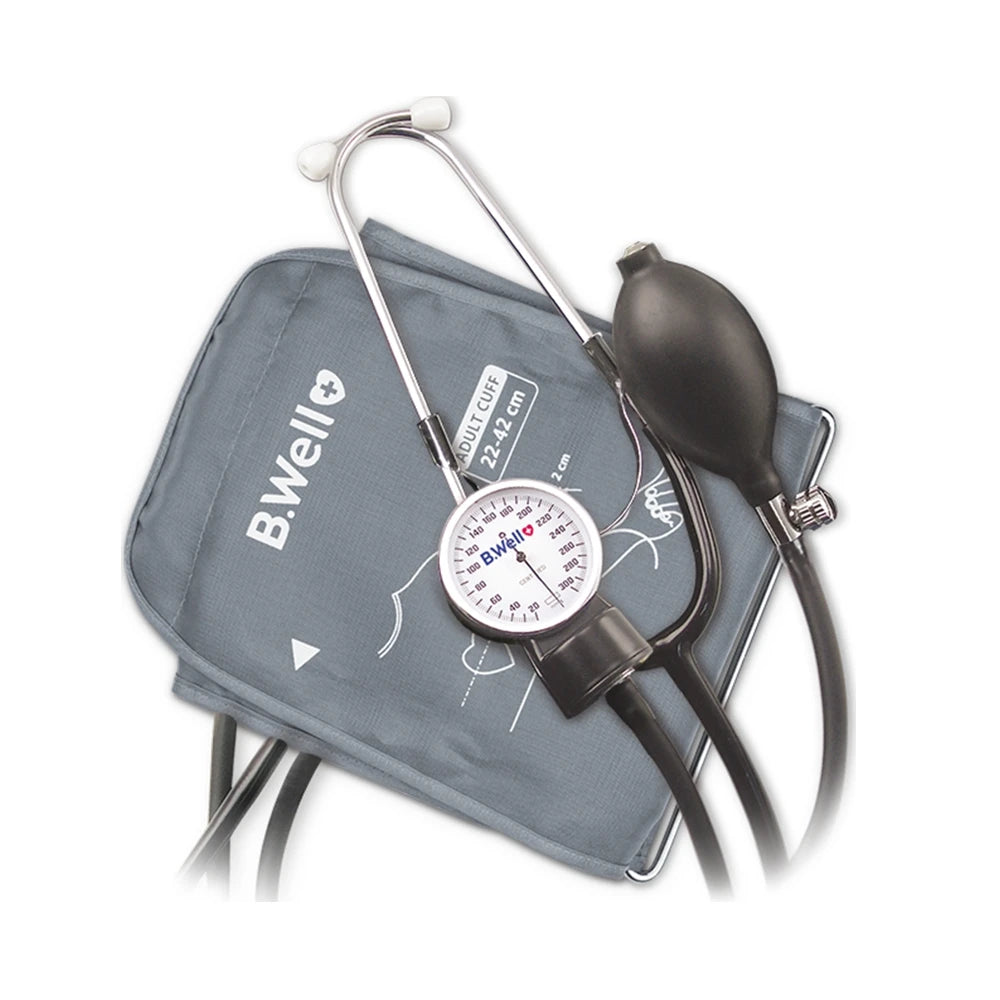 B.Well Tensiometru mecanic p/u tensiunea arteriala cu stetoscop incorporat (MED-63) (Tonometru)