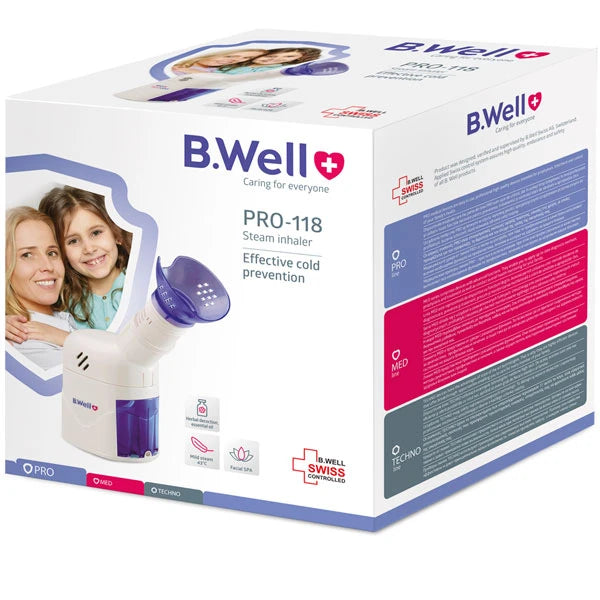 B.Well Паровой ингалятор без маски (PRO-118)