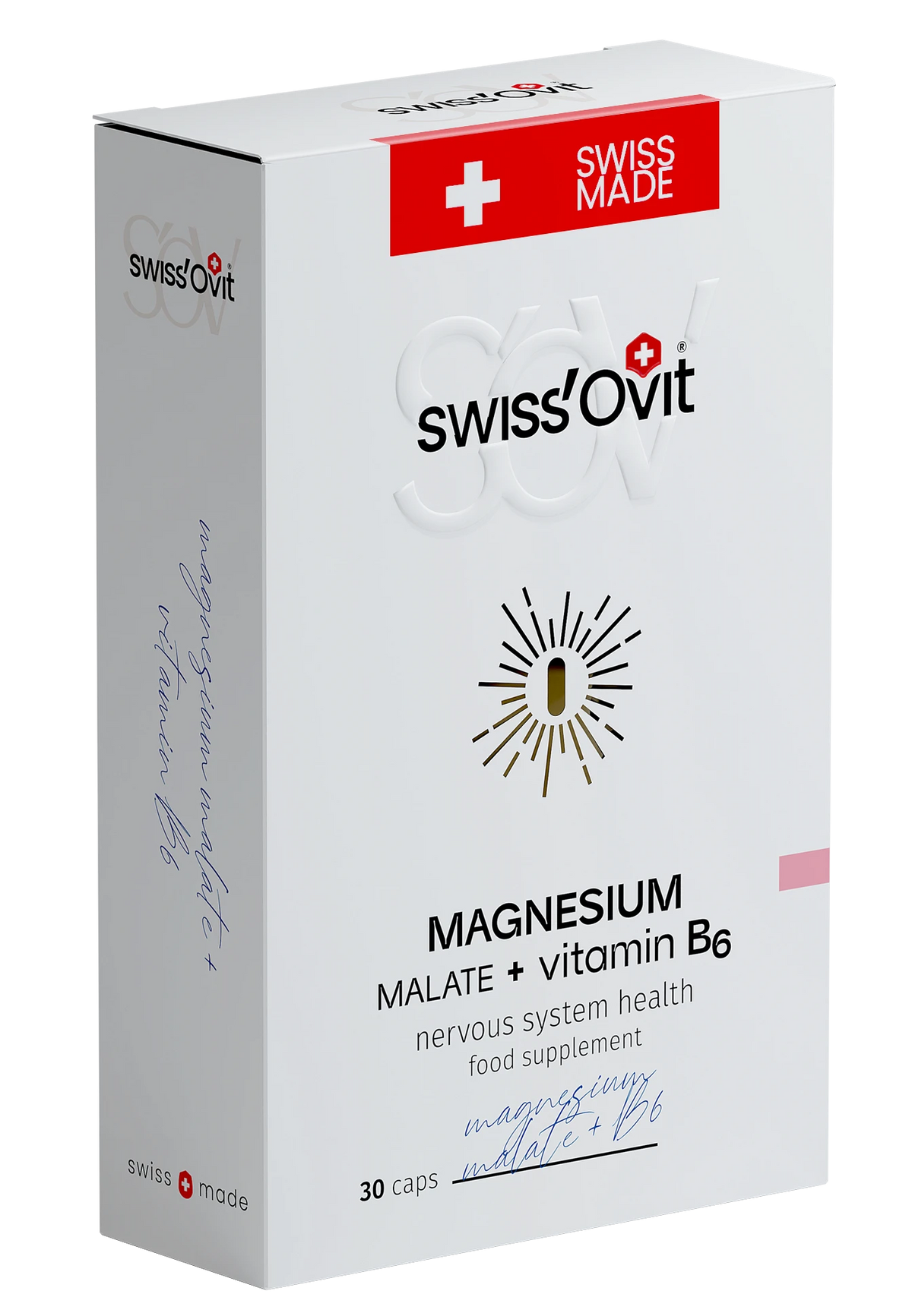 SwissOvit Магния малат + Витамин B6 капс. N30