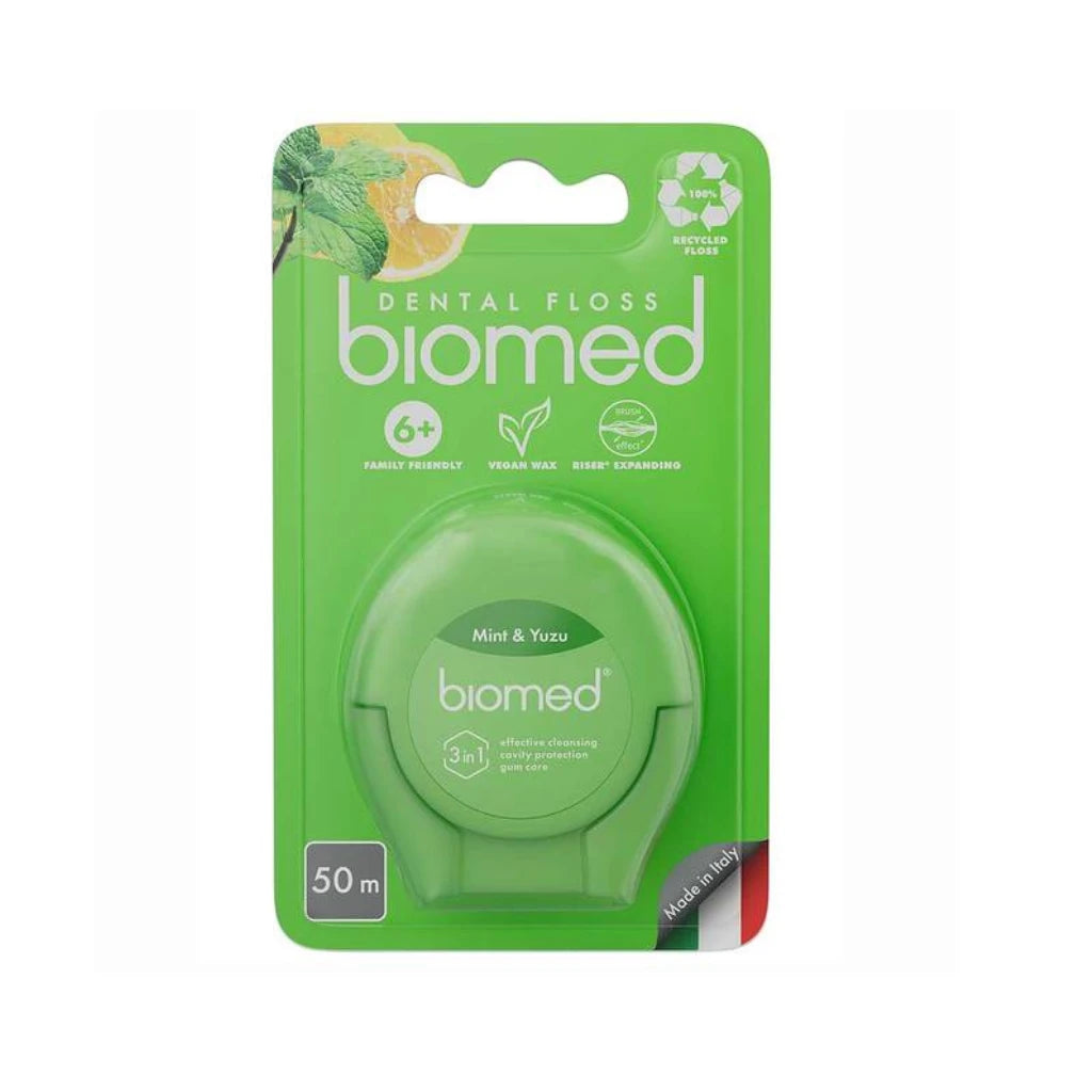 Biomed Зубная нить Мята и Юдзу 50m
