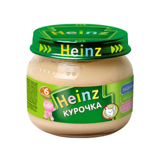 Heinz Пюре из мяса курицы с 6 месяцев 80g