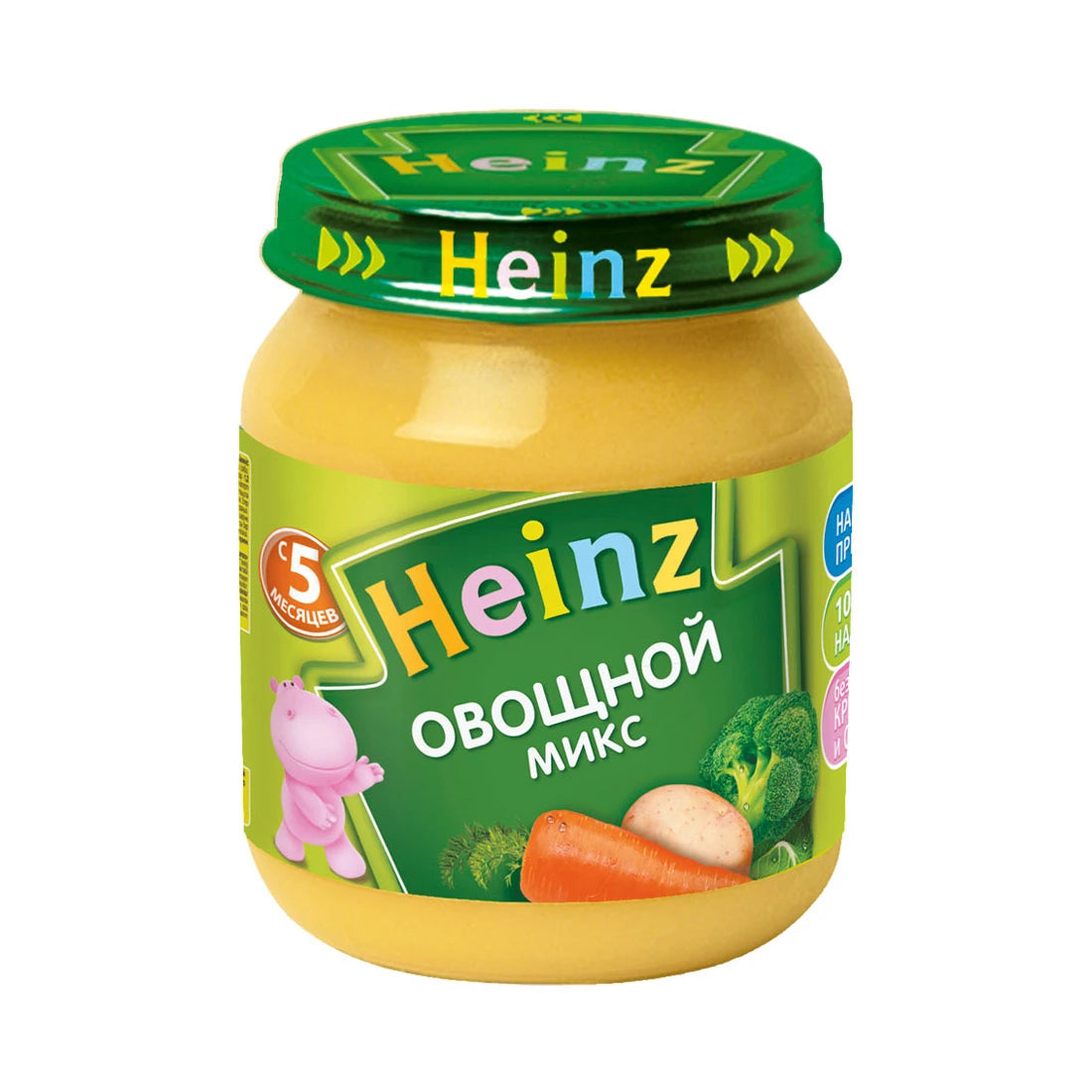 Heinz Пюре из смеси овощей 120g (5 месяцев)