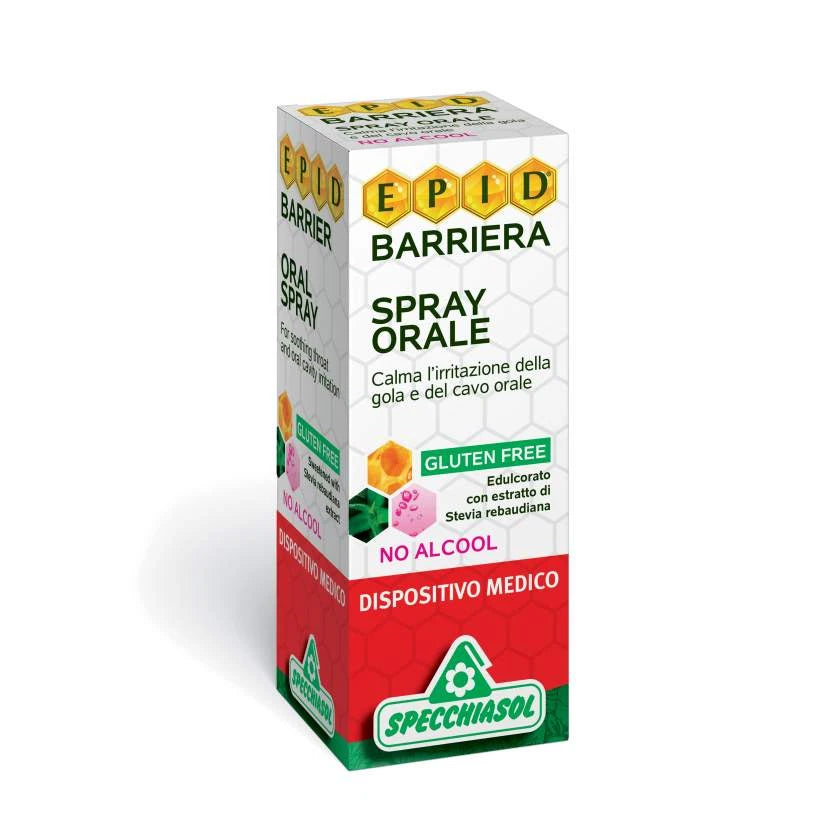 Specchiasol Epid Barriera спрей для полости рта без алкоголя 15ml
