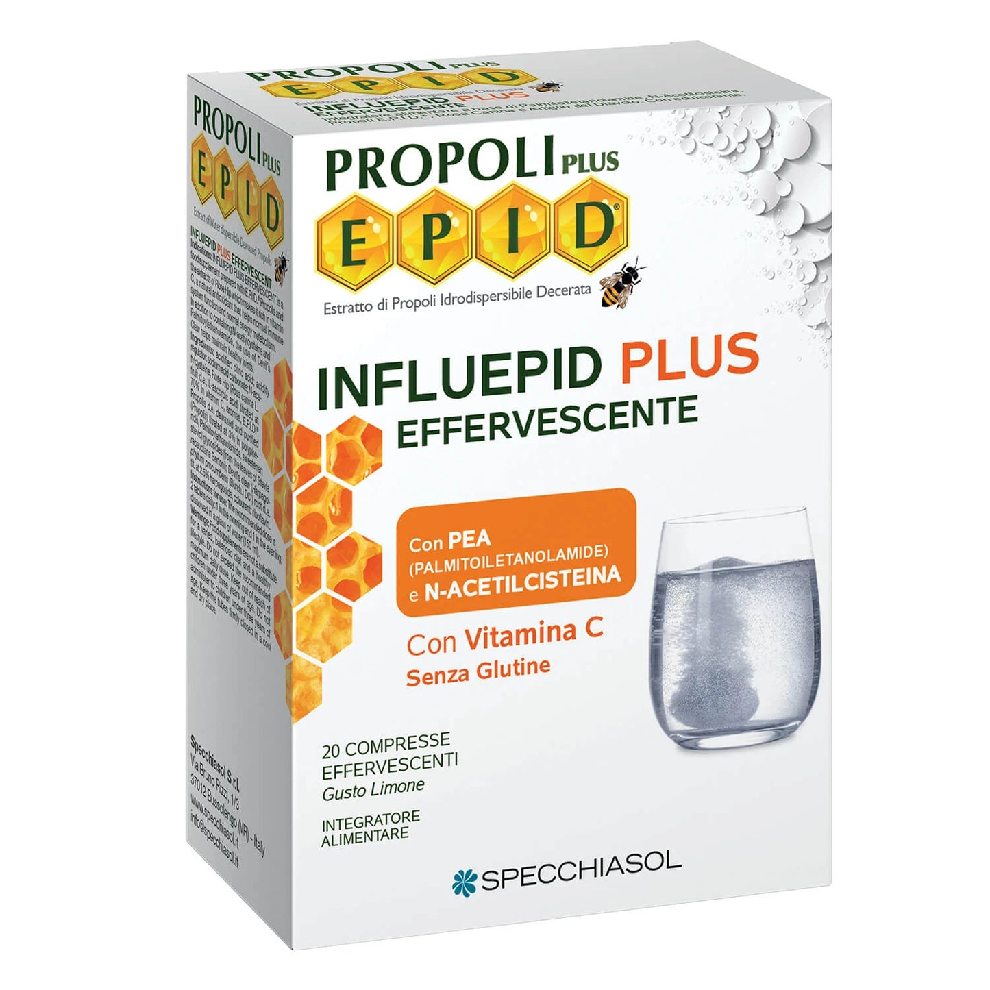 Specchiasol Epid Influepid Plus comp. eferv. N20 (Vitamina C)