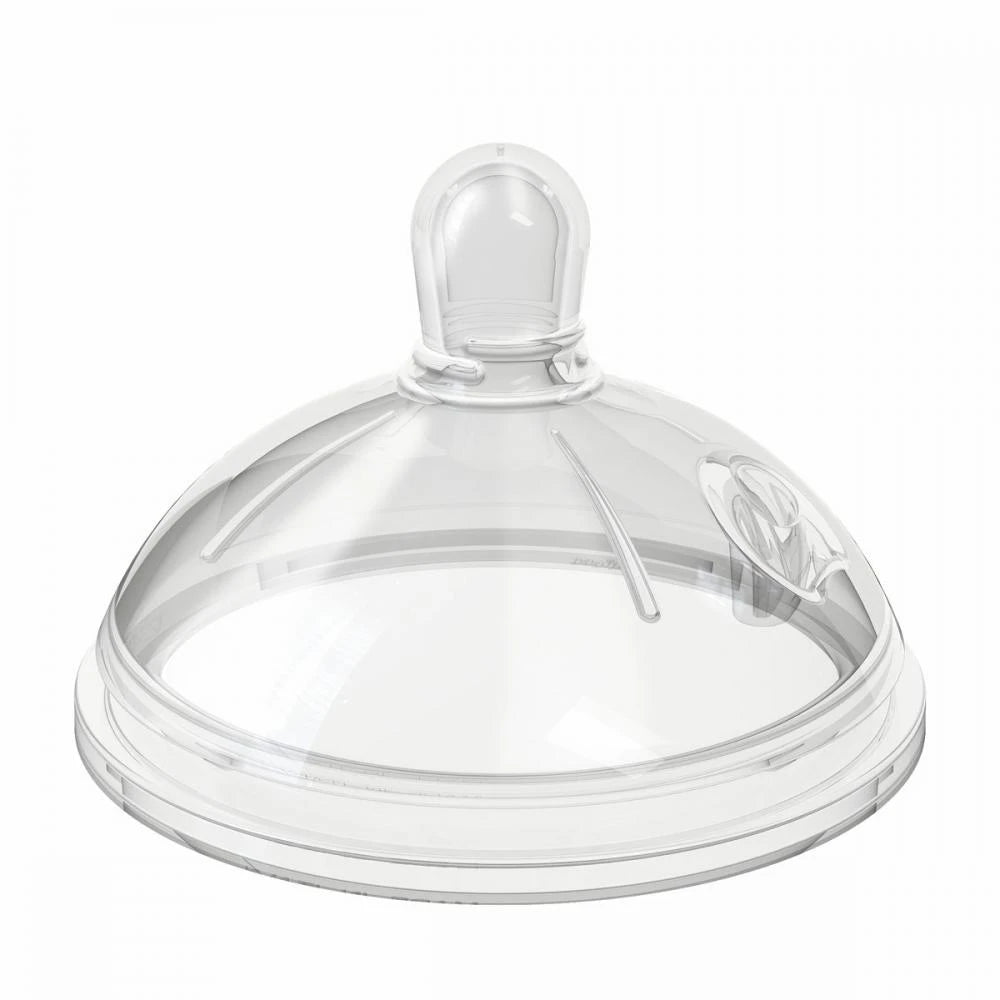 Chicco Tetină Step Up 2 anticolici, silicon, flux reglabil, 2+, 2buc (600741)
