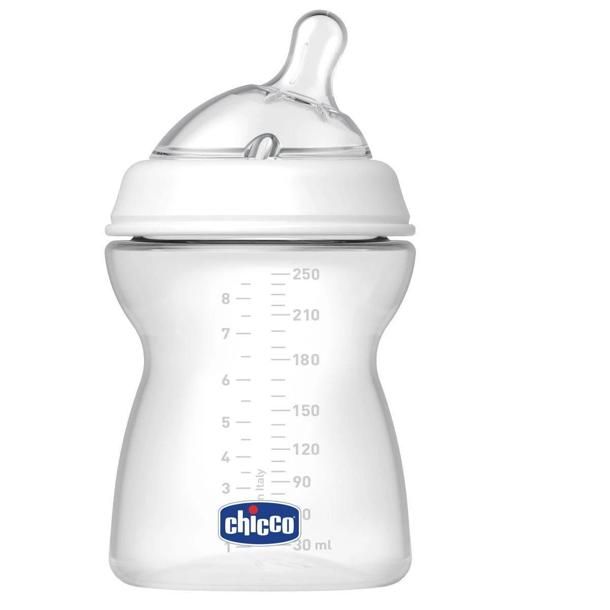 Chicco Бутылочка Step Up 2, силиконовая соска, быстрый поток, 0%BPA, 4+,250ml (600711)
