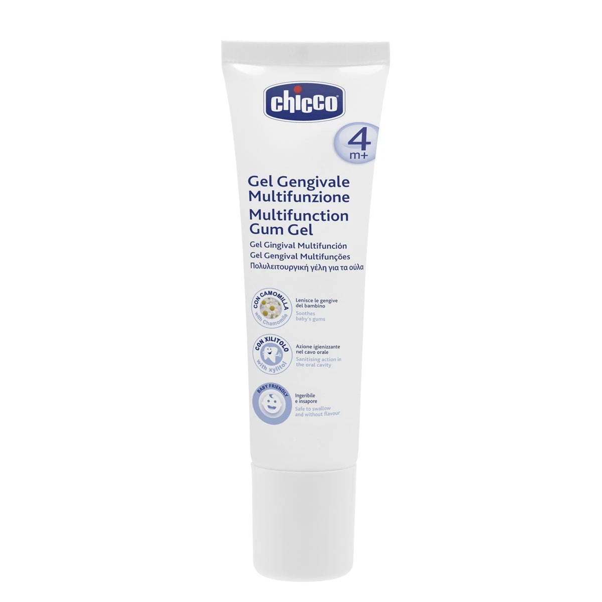 Chicco Многофункциональный гель для десен, 4+, 30 ml (20830)