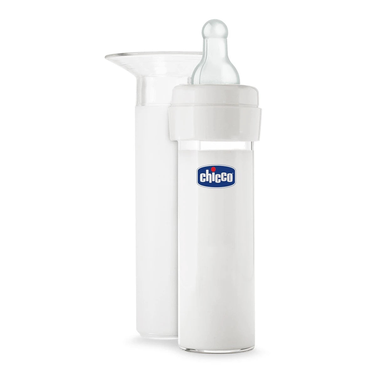 Chicco Молокоотсос ручной из стекла, шприцевого типа, 0+,90ml (61510)