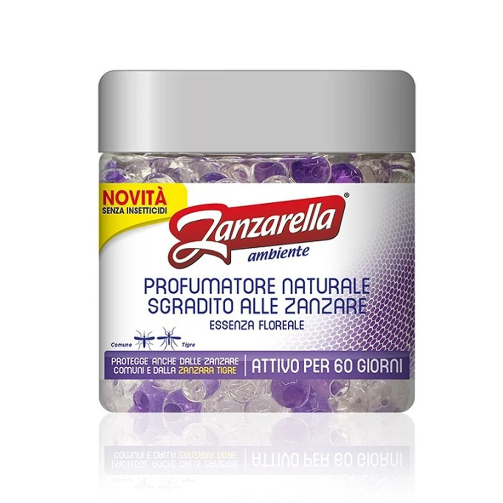 Zanzarella Ароматизированные шарики против комаров, цветочная эссенция,170g, 60дней (GA1402100)