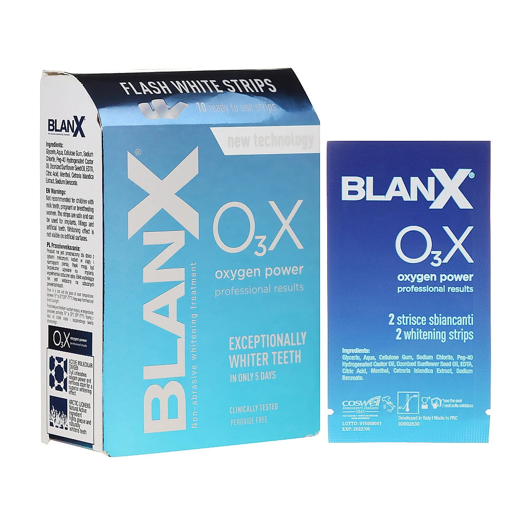 Blanx O3X Полоски для отбеливания зубов N5 (1526900)