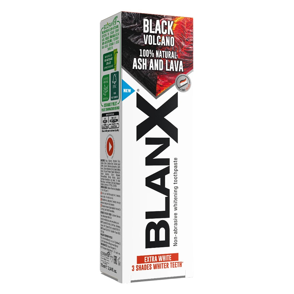 Blanx Black Volcano Зубная паста 75ml