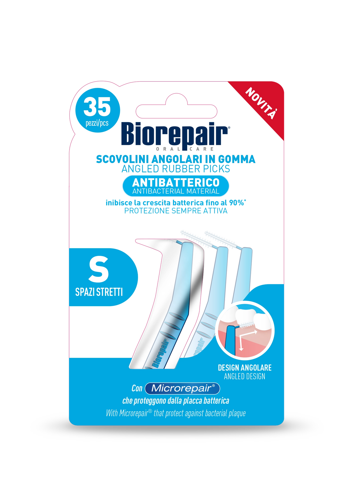 Biorepair Perie Interdentară de cauciuc Fine-S N35