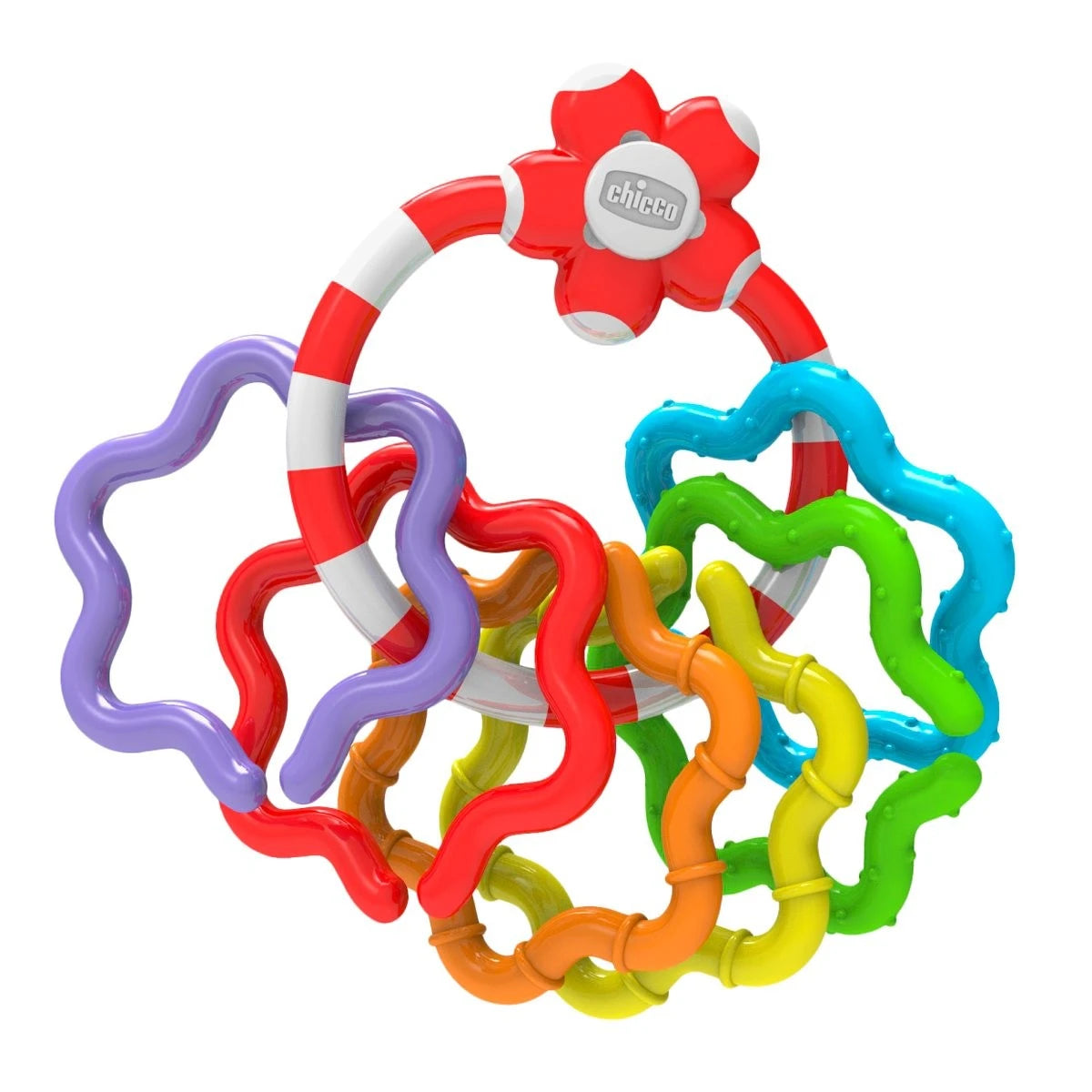 Chicco Игрушка-погремушка Grasp Ring, 3+ (59540)