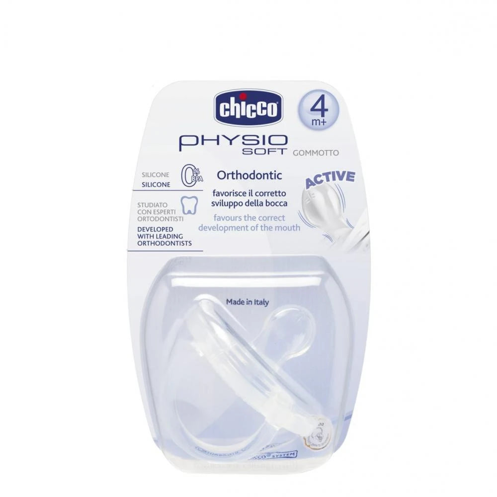 Chicco Suzetă ortodontică silicon 4+ (729324)