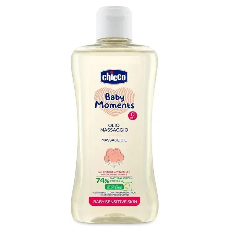 Chicco Масло для массажа для детей (чувствительная кожа) 0+, 200ml