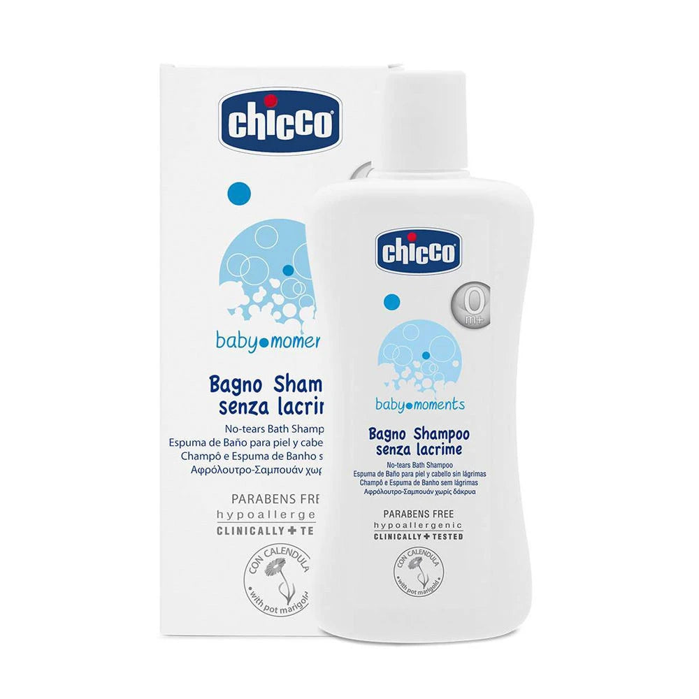 Chicco детский шампунь без слез, 0+, 200 ml (28391)
