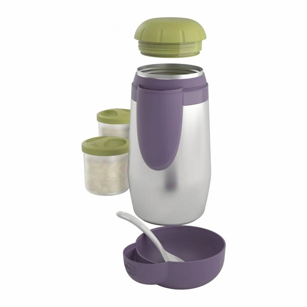 Chicco Termos inox Step Up Family pentru alimente, 0+ (60181)
