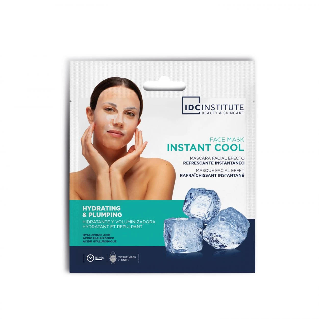 IDC Institute Mască răcoritoare cu acid hialuronic pentru față 30g