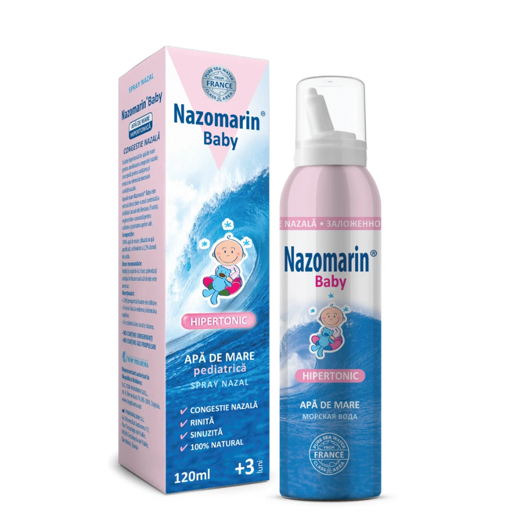 Nazomarin Baby Гипертонический спрей 120ml N1 (+3 месяцев)