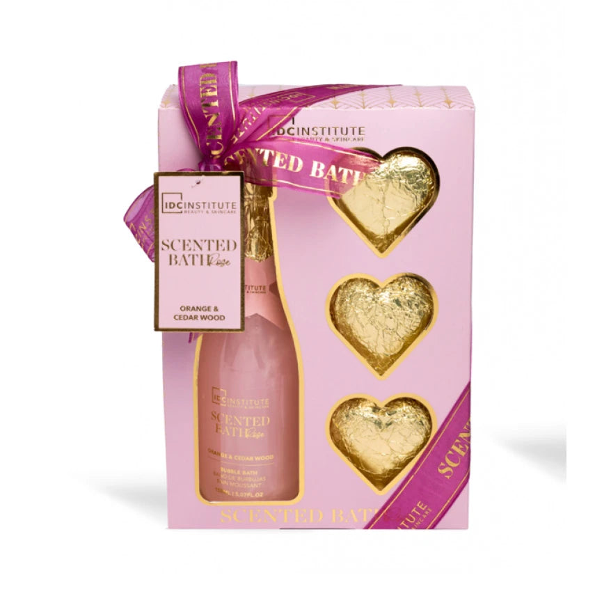 IDC Institute Набор Scented Bath Rose 4 предметов