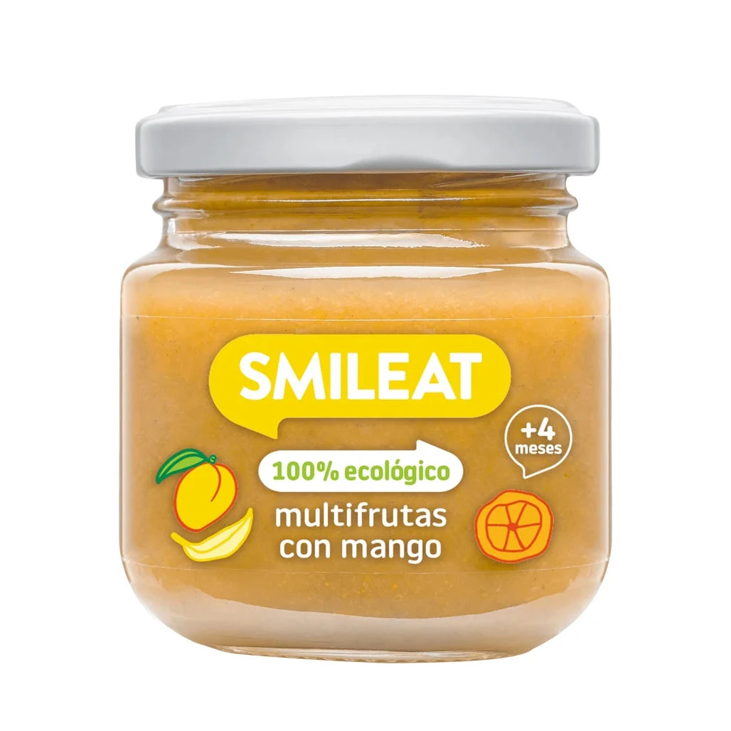 Smileat Органическое мультифруктовое пюре, 4мес+, 130g