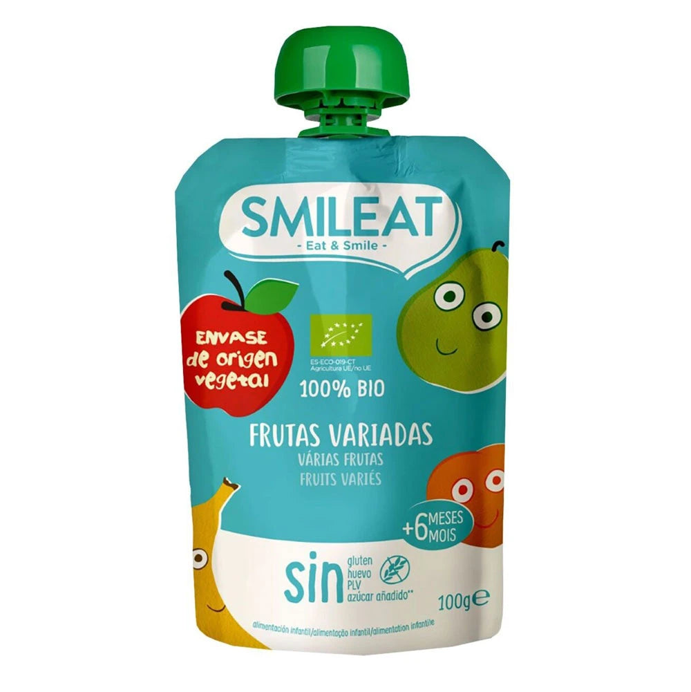 Smileat Pouch органический фруктовый микс 100gr