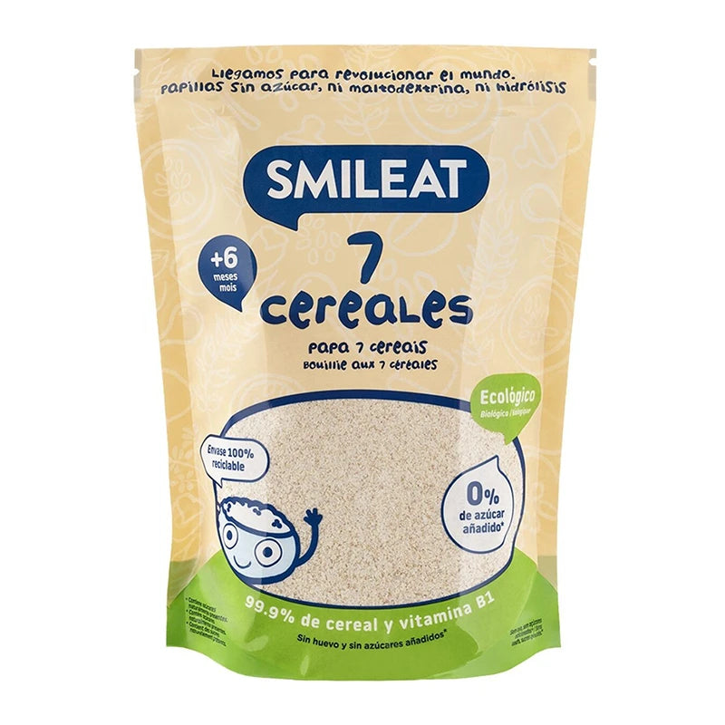 Smileat Органическая каша 7 злаков 6 месяцев+, 200gr