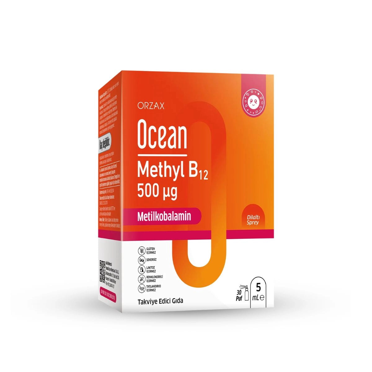 Ocean Methyl B12 500mcg spray 5 ml