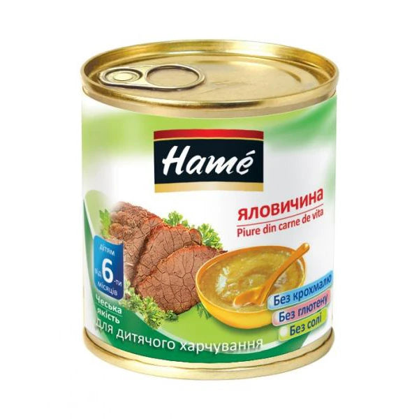 Hame Пюре из говядины 100g