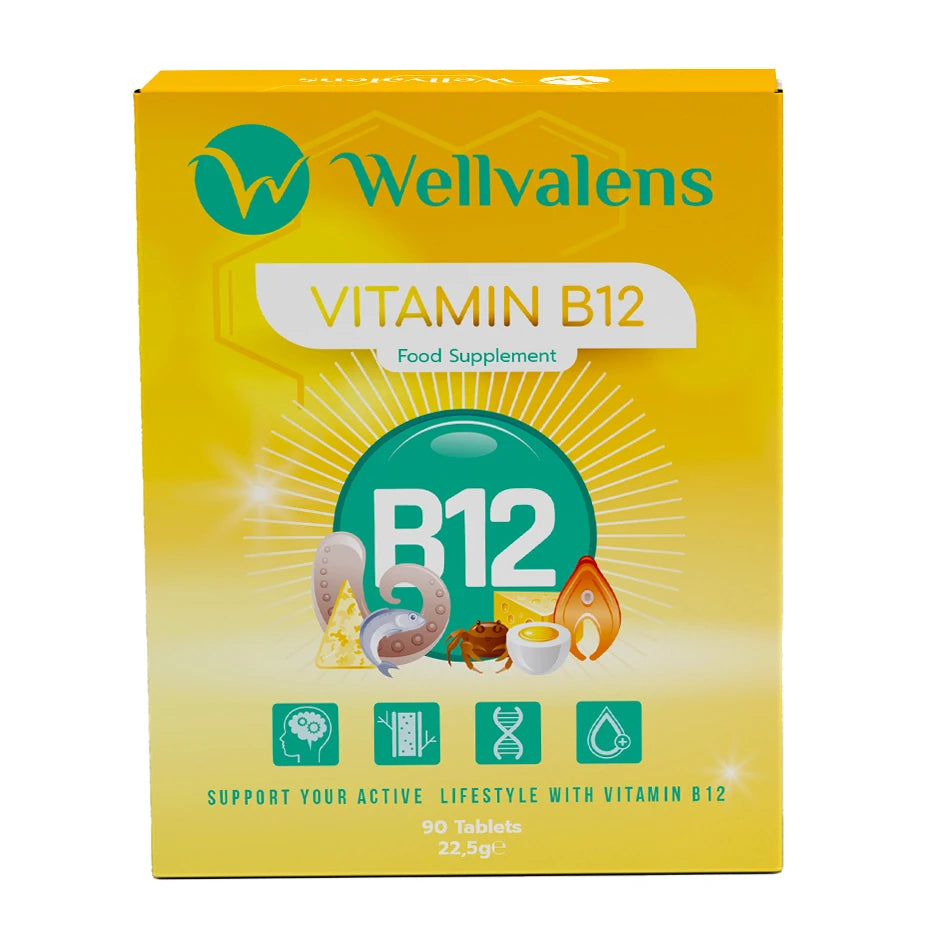 Wellvalens Vitamin B12 (1000UI) табл. N90