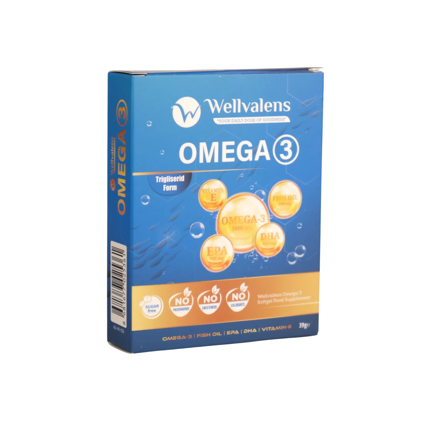 Wellvalens Omega-3 1000mg капс. N30