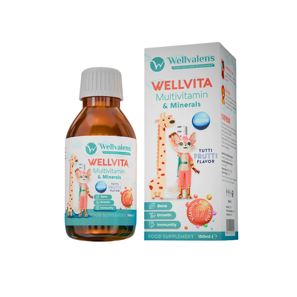 Wellvalens Wellvita Vitamin C сироп 100ml