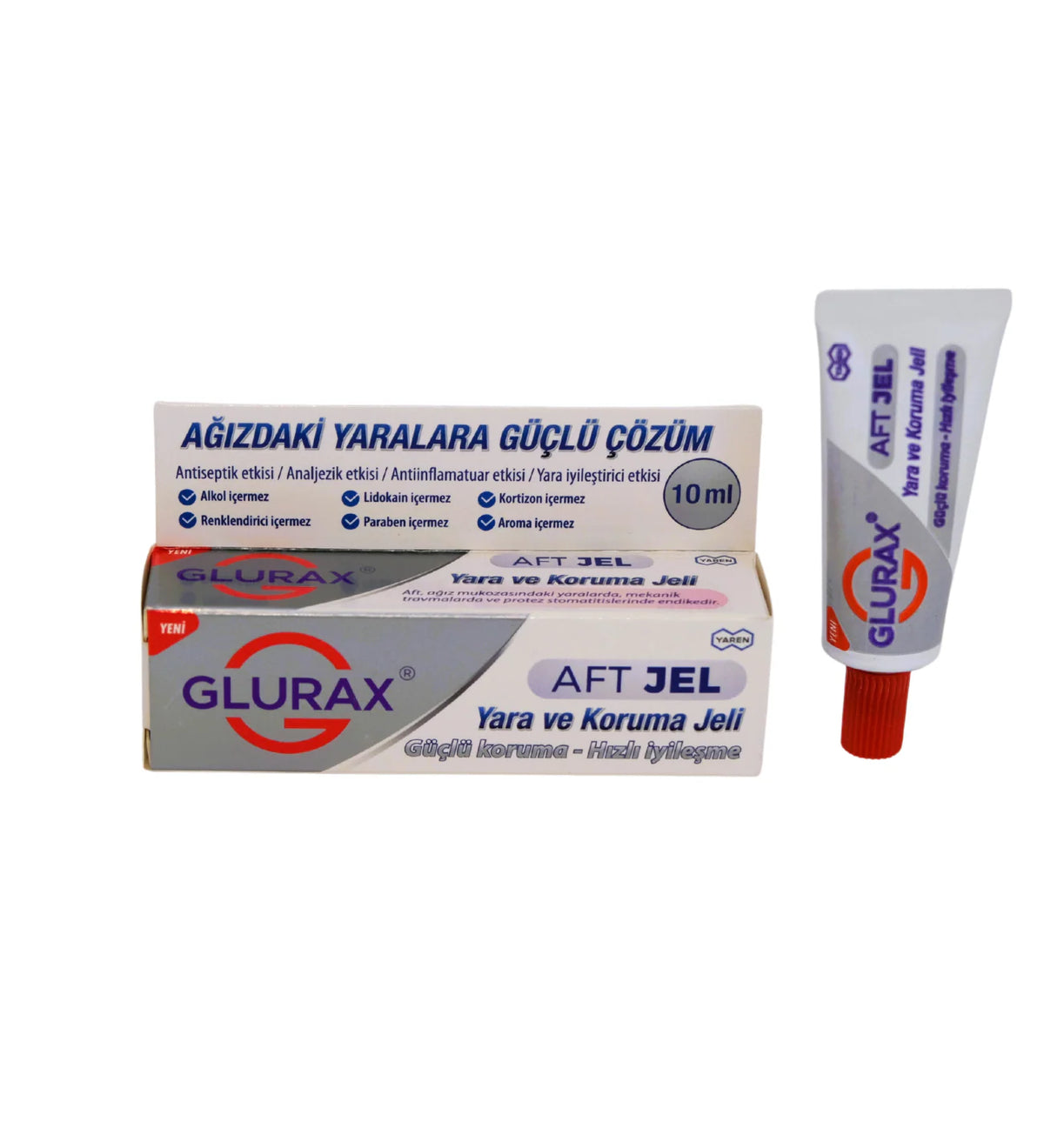 GLURAX Aft Jel защитный гель для полости рта 10ml N1