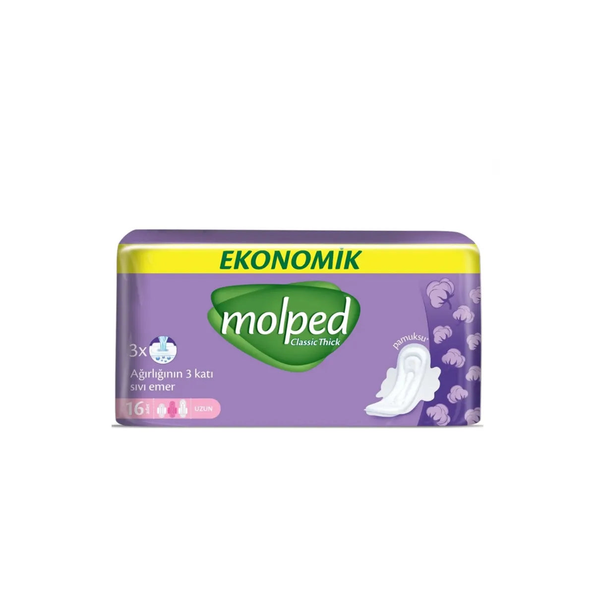 Absorbante Molped Classic Thick Long N16 (*4)