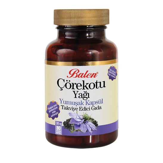 Balen Масло черного тмина капсулы 1000mg N80