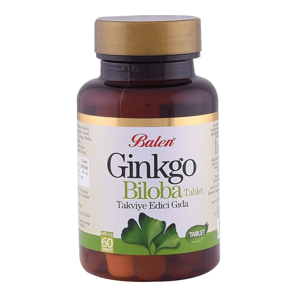 Balen Ginkgo Biloba comprimate 600mg N60