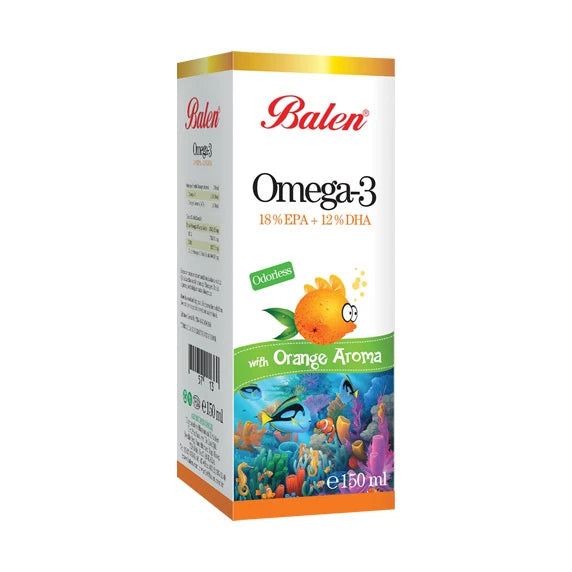 Balen Omega 3 с ароматом апельсина 150 ml
