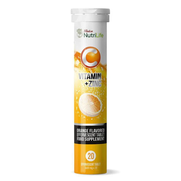 Balen Vitamina C 1000mg+Zn 10mg tab.eff N20