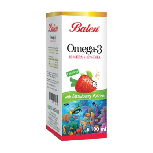 Balen Omega 3 с ароматом клубники 100ml