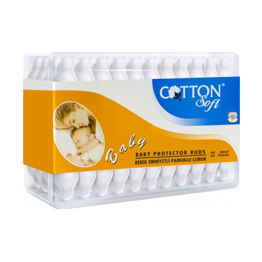 Cotton Soft Baby Гигиенические палочки 60 шт.