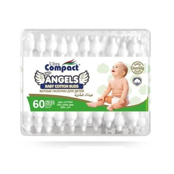 Ultra Compact Ватные палочки детские N60