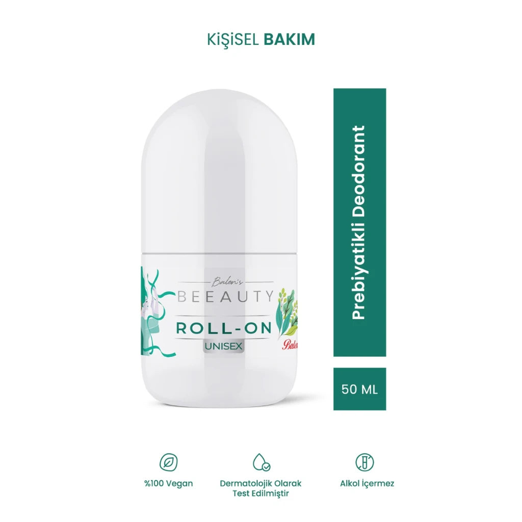 Balen’s Beeauty Deodorant roll-on cu prebiotic unisex 50ml