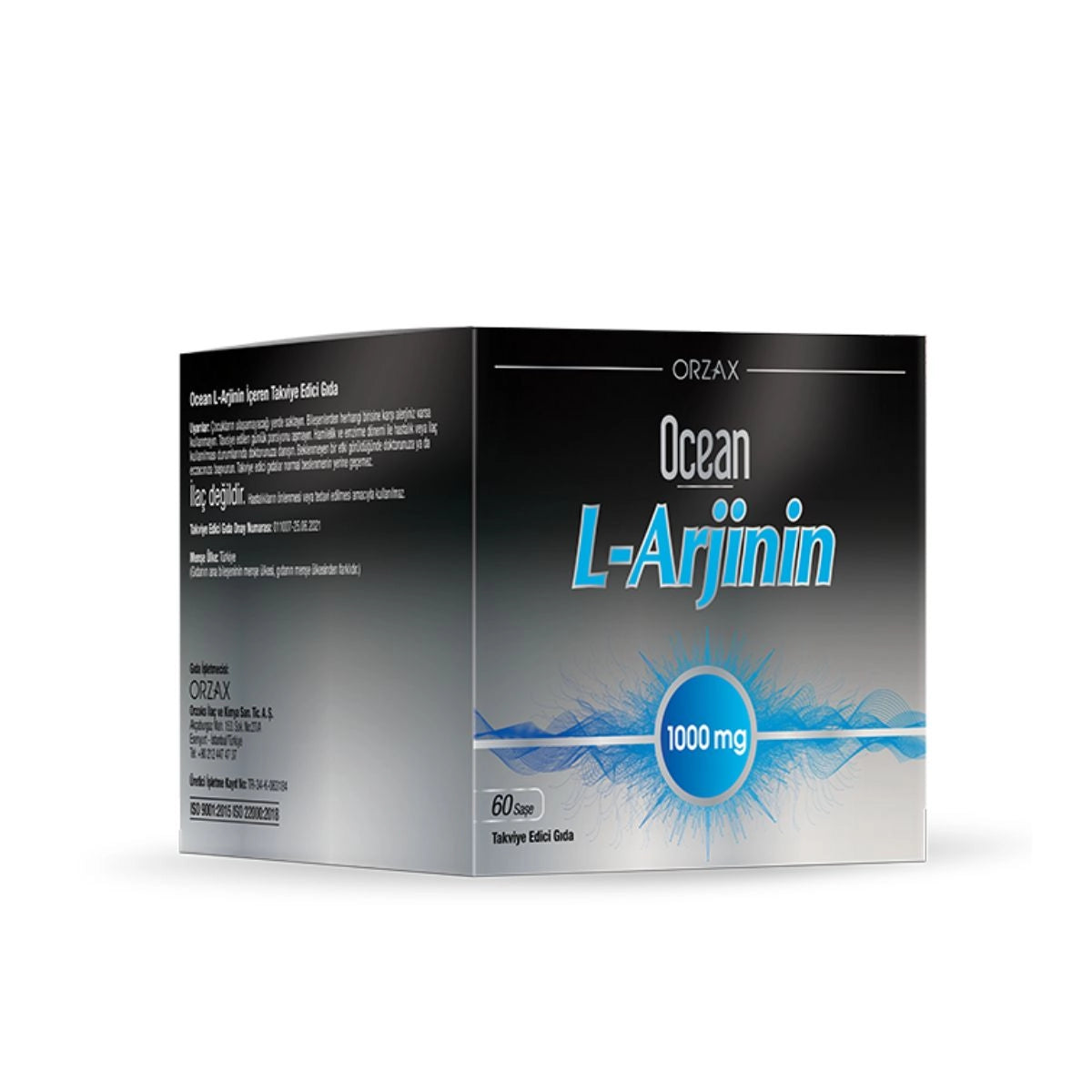 Ocean L-Arginine 1000mg plic. N60 (Orzax)