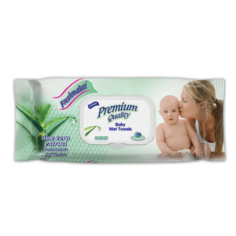 Freshmaker Șervețele umede Premium quality cu capac 72 buc