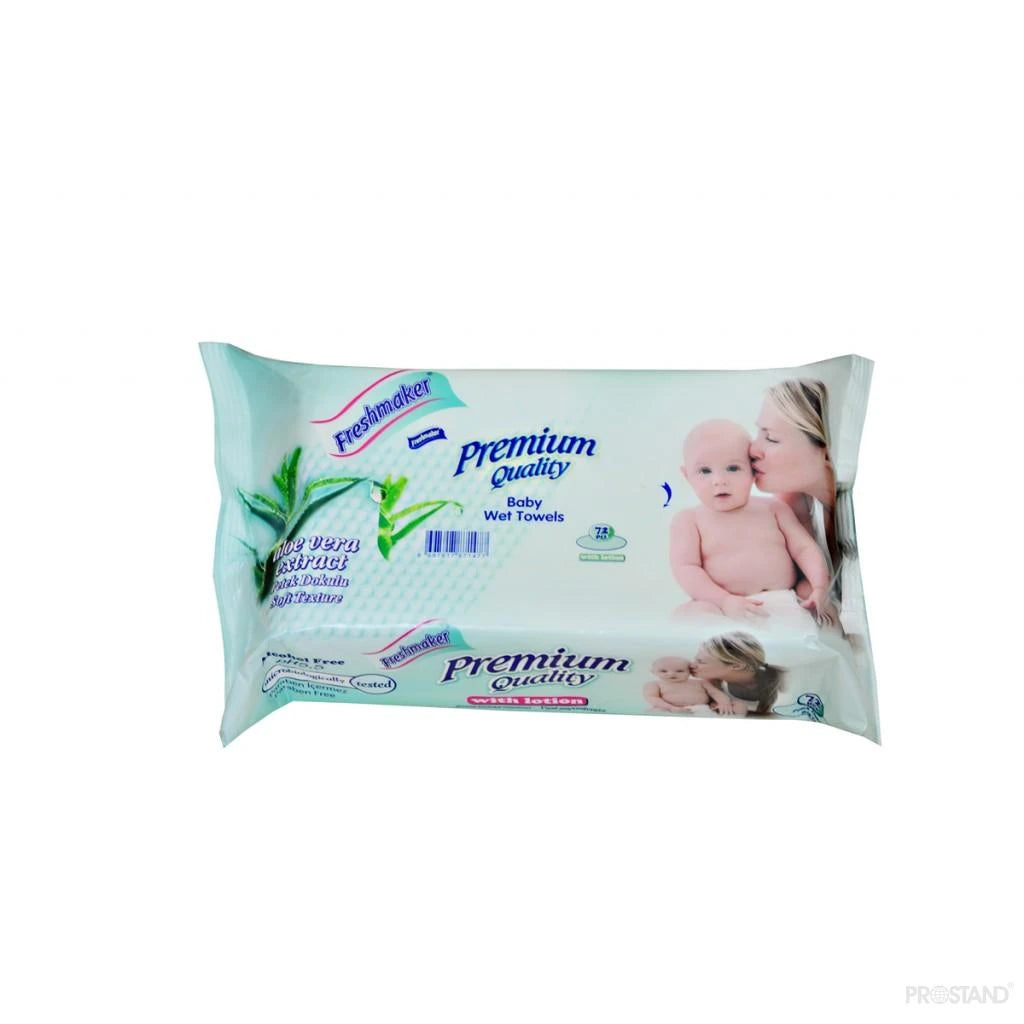 Freshmaker Влажные салфетки Premium quality 72 шт.